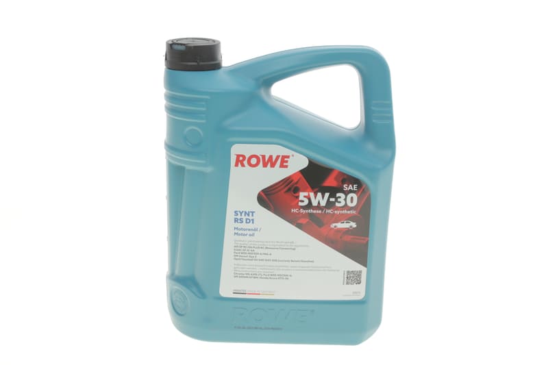 Олива 5W30 HIGHTEC SYNT RS D1 (5L) (Ford WSS-M2C945-A/929-A/946-A/GM DEXOS1 GEN2/GM 6094M/4718M) ROWE