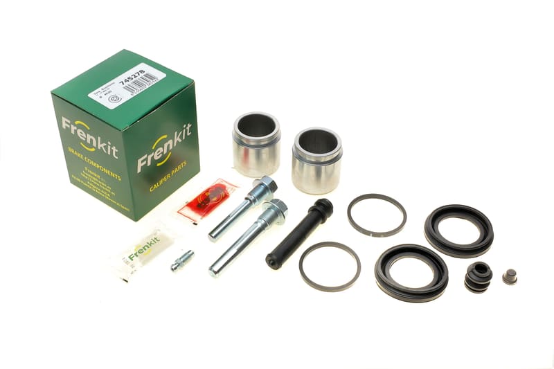 Ремкомплект суппорта (переднего) Mitsubishi Pajero 90-(d=45mm)(+2 поршня/направляющая)(Sum) SuperKit FRENKIT
