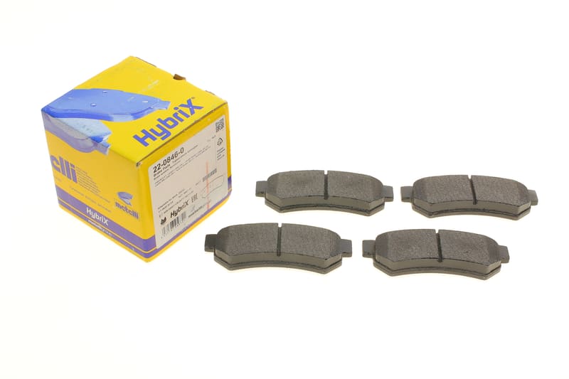 Колодки тормозные (задние) Chevrolet Lacetti 05-/Nubira 05-11 METELLI
