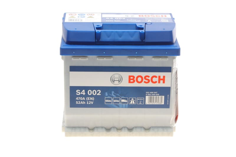 Аккумуляторная батарея 52Ah/470A (207x175x190/+R/B13) S4 BOSCH