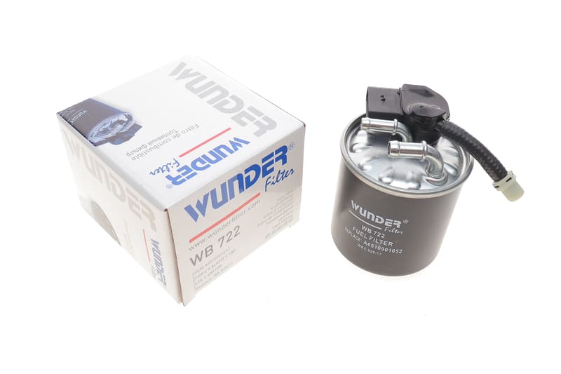 Фільтр паливний MB Sprinter 2.2CDI OM651 (з датчиком) WUNDER FILTER