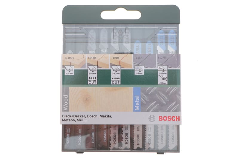 Полотно змінне для елетролобзиків Sort T-Xboc (к-кт 10 шт.) BOSCH