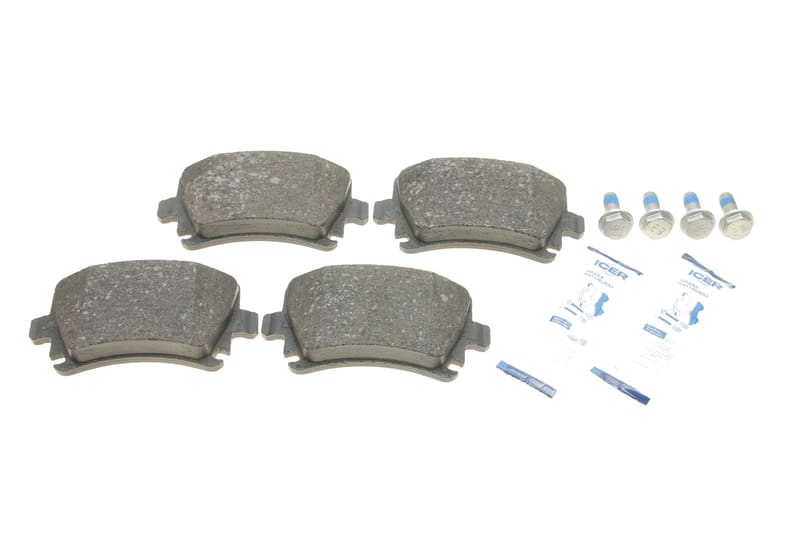 Колодки гальмівні (задні) Audi A3/A4/A6/VW Caddy/Touran 04-15/Golf/Passat/Skoda Octavia 03-/SuperB ICER