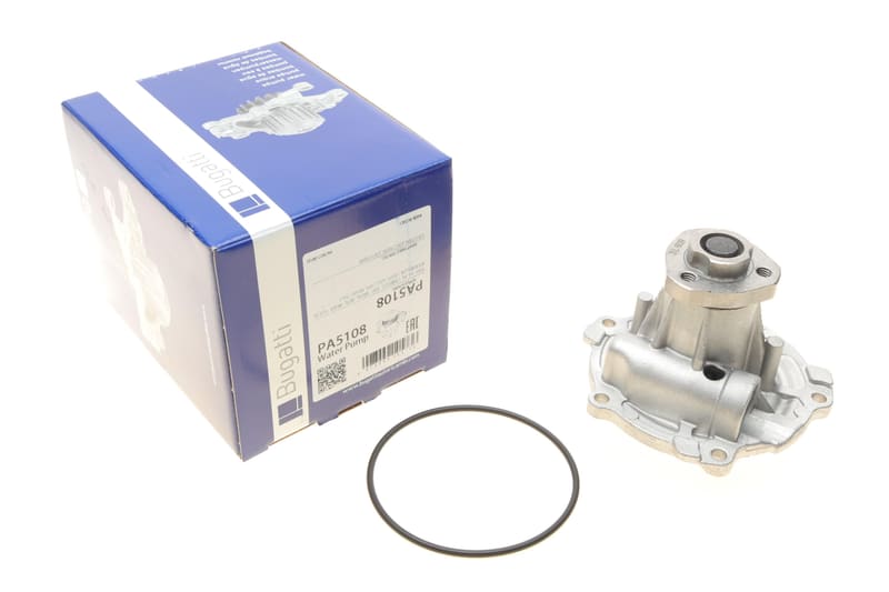 Помпа воды Audi A4/A6/Skoda Felicia/VW Golf/Caddy/Passat/Polo 1.9D/TDI/SDI 95- (R/B)(6лоп) BUGATTI