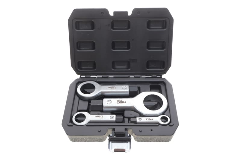 Haбіp гaйкopізів 9-12/12-16/16-22/22-27mm (4шт) NEO TOOLS