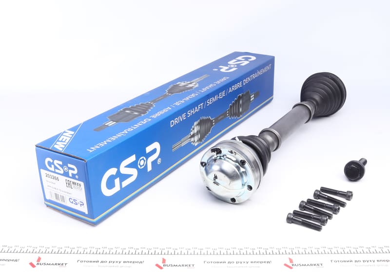 Піввісь VW Golf V/Passat 1.9/2.0 TDI 03-10 (R) (36x601) GSP