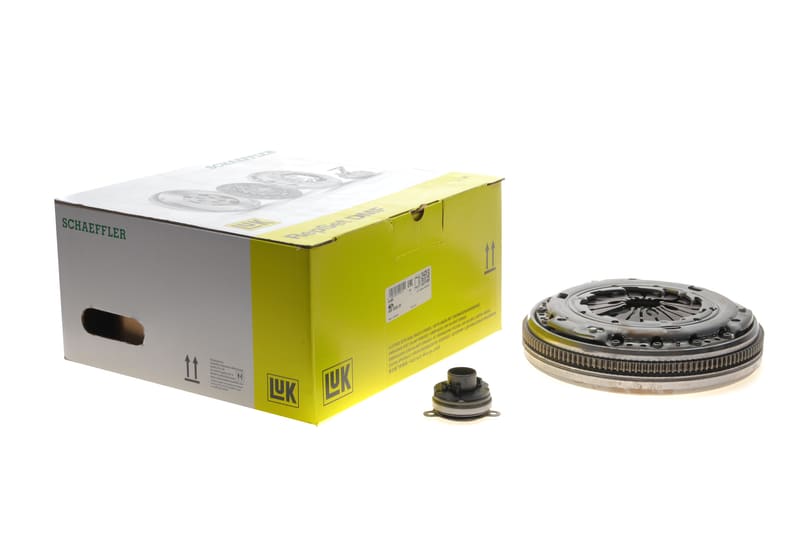 Демпфер + комплект зчеплення +вижимний VW Golf /Passat 1.9 TDI 95-06, AFN,ALE,AHU,AGU,AGR,AXR,ATD LuK