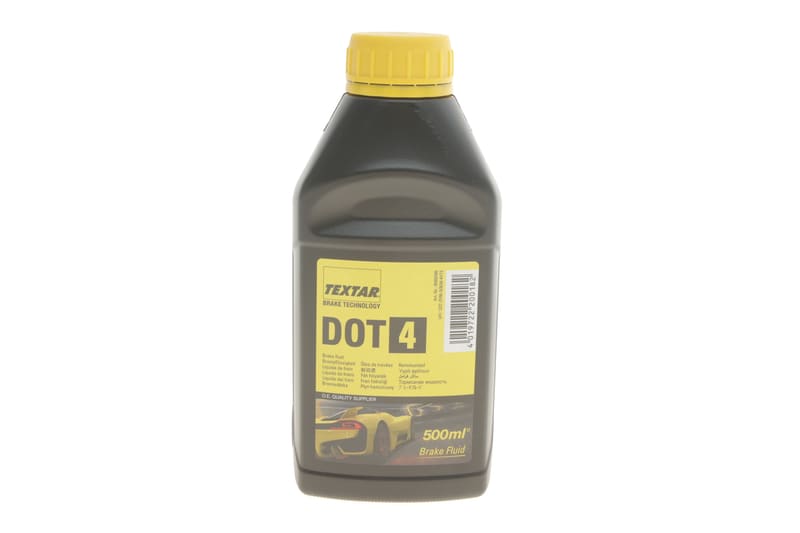 Рідина гальмівна DOT4 (0.5L) (Специфікація за DOT DOT 4, Специфікація SAE J 1704, Місткість [л] 0,5, Дозвіл виробника Toyota TSK 2602 G(4)) TEXTAR