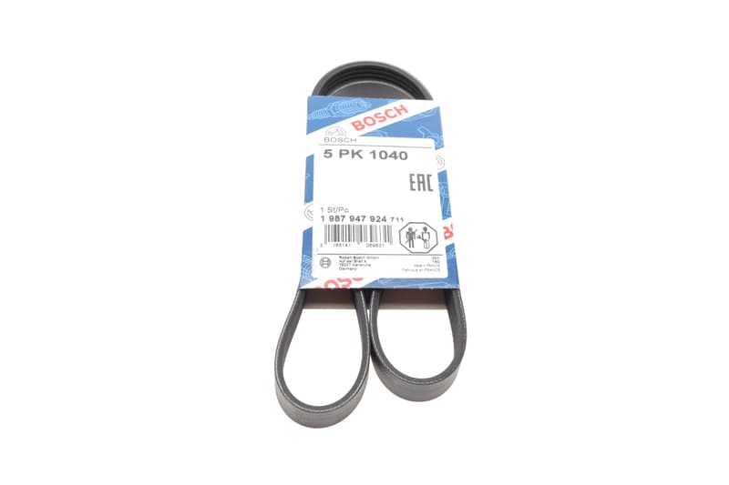 Ремень генератора Fiat Ducato 1.9D/TD 94-02 (5PK1040) BOSCH