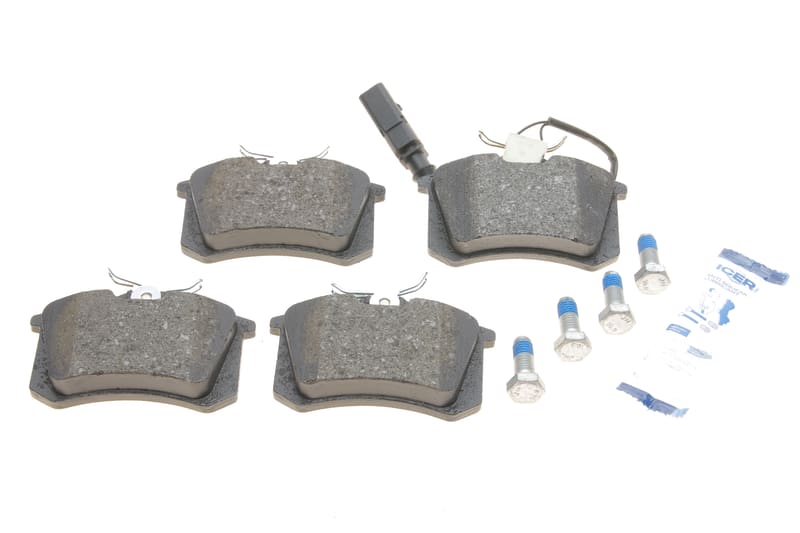 Колодки тормозные (задние) Ford Galaxy 95-06/VW Sharan/Seat Alhambra 95-10/Ibiza 03-08 (+датчик) ICER