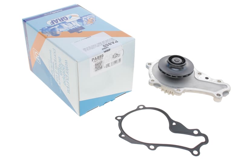Помпа води Citroen C1/C2/C3/Nemo/Ford Fiesta/Peugeot 206/307 1.4HDI/TDCI 02- (21z) (B/B) (20 лоп.) GRAF