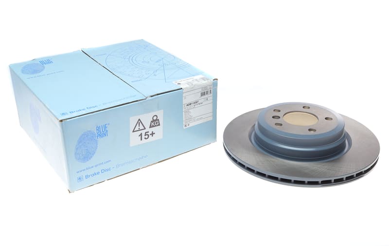 Диск тормозной (задний) BMW 3 (E90/E91/E92) 2.5-3.0/2.0-3.0 D 04-11 (336x22) (с покрытием) BLUE PRINT
