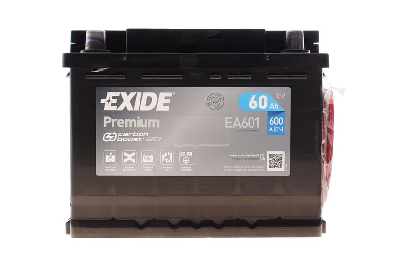 Акумуляторна батарея 60Ah/600A (242x175x190/+L/B13) Premium EXIDE