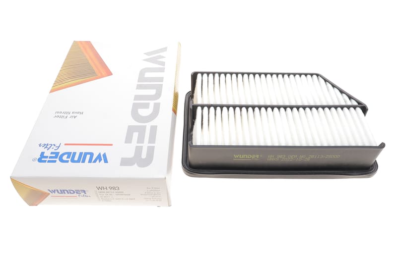 Фильтр воздушный Hyundai Tucson 2.0/2.4 09-/Kia Sportage 1.6-2.0 10- WUNDER FILTER