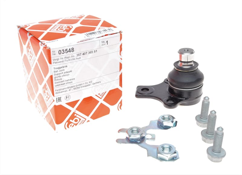 Опора шаровая (передняя/снизу) VW Caddy 96- (d=19mm) FEBI BILSTEIN