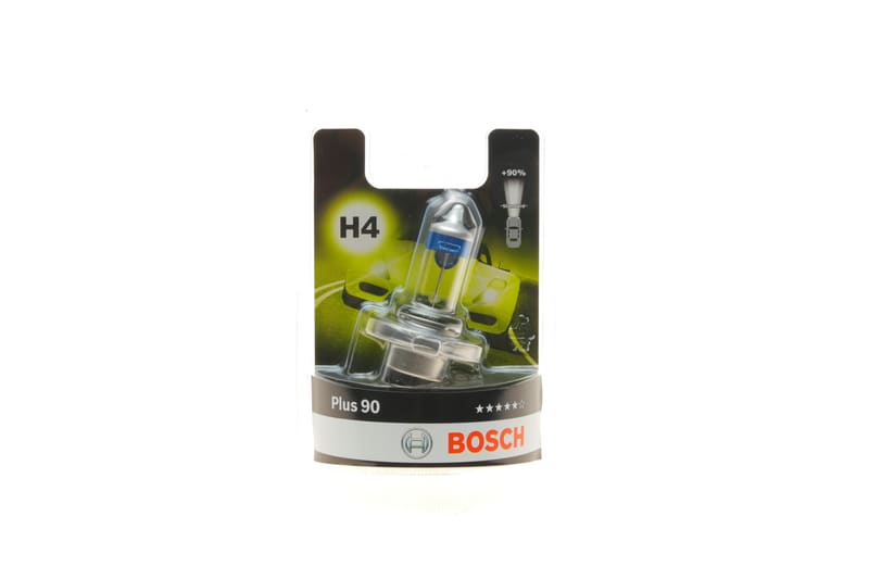 Автолампа H4 12V 60/55W P43t Plus 90% BOSCH