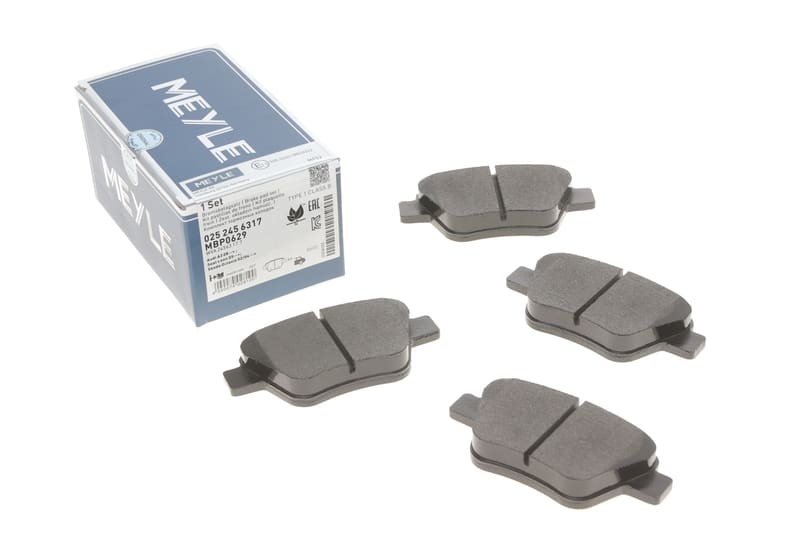 Колодки тормозные (задние) Audi A1/A3/Skoda Octavia/SuperB/VW Caddy III/Golf/Touran 03- MEYLE