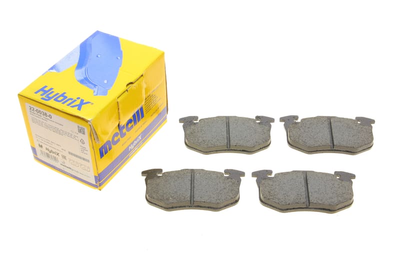 Колодки тормозные (задние) Citroen Saxo/Xsara/Peugeot 105/205/206/306/309 84- METELLI