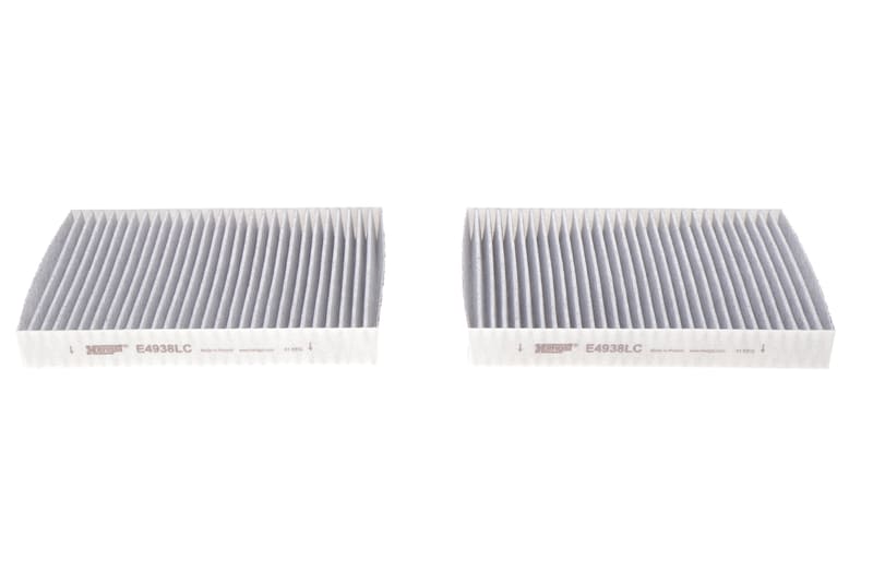 Фільтр салону BMW 5 (G30/F90)/7 (G11/G12) 15- (вугільний) (к-кт 2 шт.) HENGST FILTER