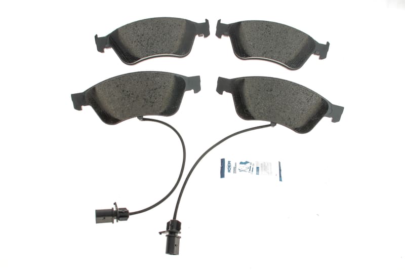 Колодки гальмівні (передні) Audi A6 04-11/A8 96-/Seat Ibiza 03-04/VW Phaeton 02-16 (+датчики) ICER