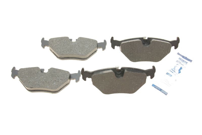 Колодки тормозные (задние) BMW 3 (E36/E46) 90-06/Z4 (E85) 02-09/Rover 75 99-05/Saab 9-5 97-09 ICER