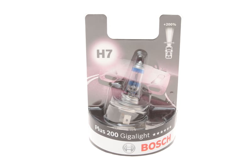 Автолампа H7 12V 55W PX26d Plus 200 Gigalight (BL/1 шт.) BOSCH