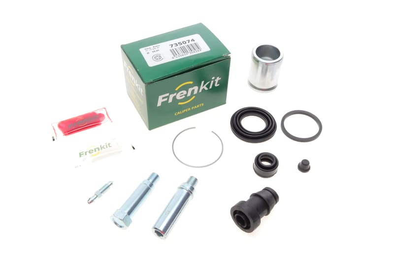 Ремкомплект супорта (заднього) Toyota Prius 00- (d=35mm) (+поршень/направляюча) (Aisin) FRENKIT