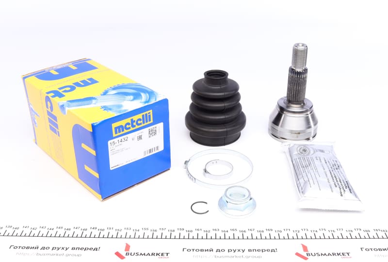 ШРКШ (зовнішній) Ford Fiesta V 01-08/Fusion 02-12 (25z/22z/53.3mm/73.3mm/55.5mm) METELLI