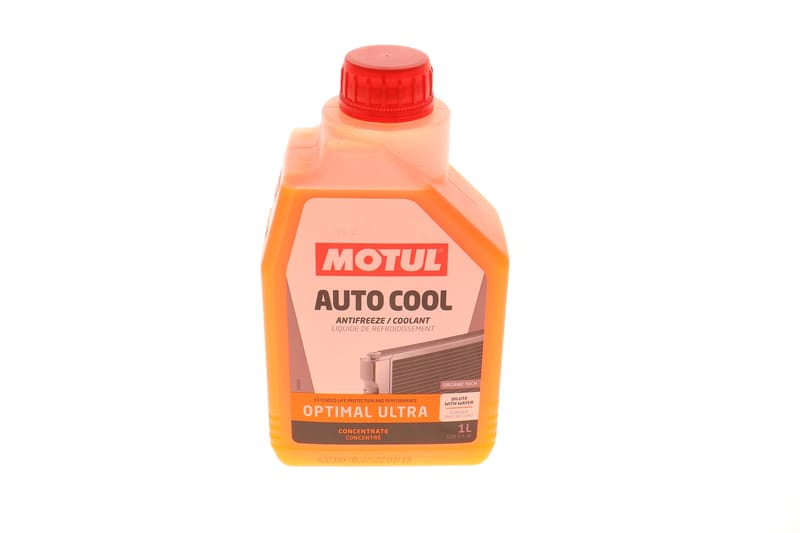 Антифриз (оранжевый) G12/G12+ (1L) Auto Cool Optimal Ultra (1:1= -41°C)/(109117/111052/112629) MOTUL
