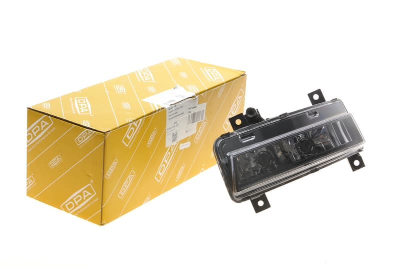 Фара протитуманна Skoda Octavia 1.2-2.0 TSI/TDI 12- (R) (чорна) DPA
