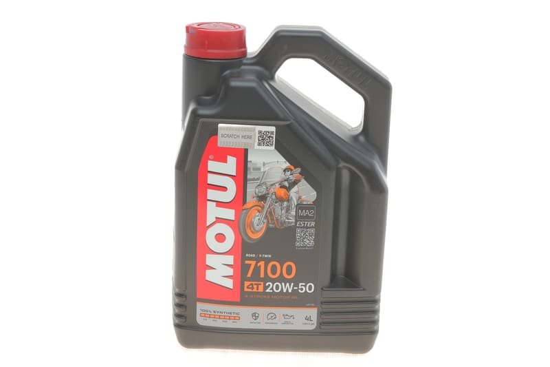 Масло 20W50 4T 7100 (4L) (104104) MOTUL