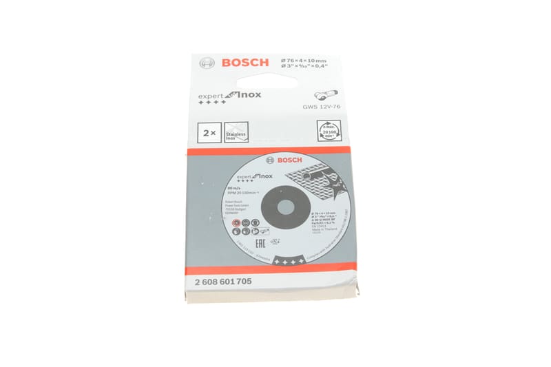 Круг зачисний 76x4x10 мм 2 од. BOSCH