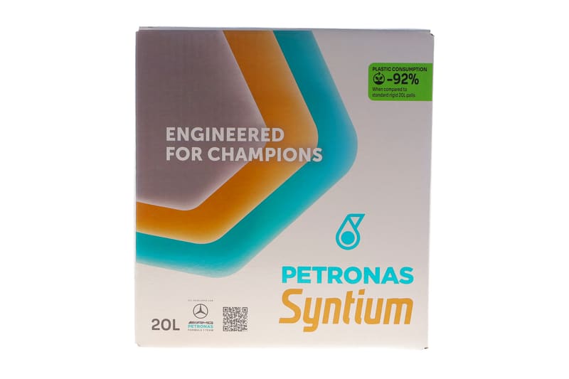 Олива 5W30 SYNTIUM 5000 RN (20L) (RN 0720/MB 226.51) (ACEA C4) упаковка BiB PETRONAS