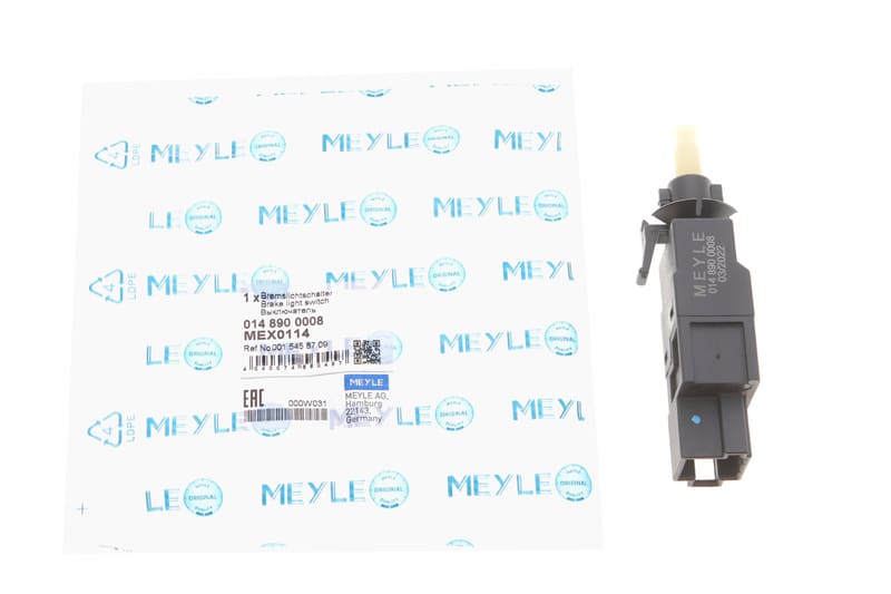 Датчик педали тормоза MB Sprinter/VW LT (4-х конт.) MEYLE