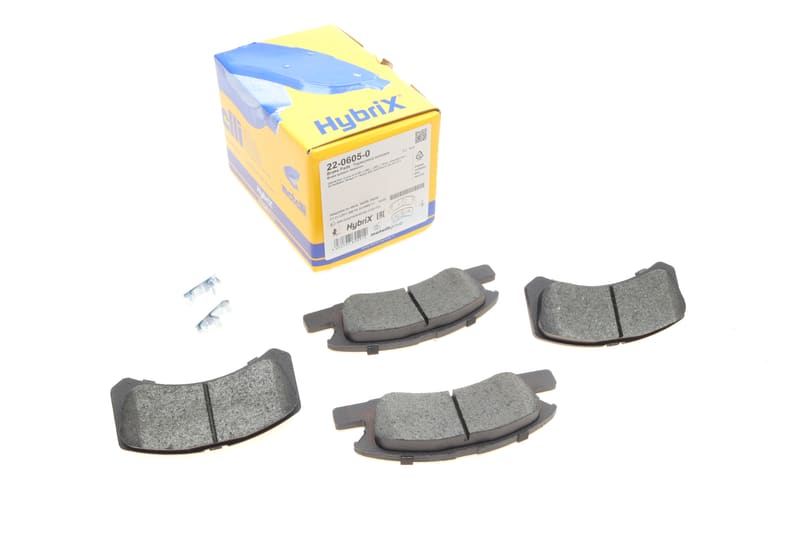 Колодки тормозные (передние) Daihatsu Cuore 1.0 03-/Mitsubishi Mirage 1.0/1.2 12- METELLI