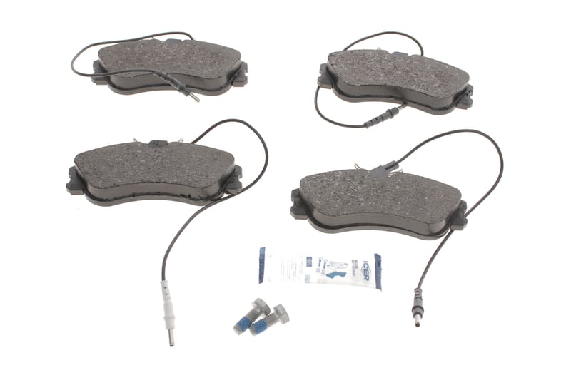 Колодки гальмівні (передні) Citroen Berlingo 96-11/Xsara/Peugeot 306 93-05/Partner 96-15 (+датчики) ICER