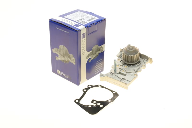 Помпа воды Renault Clio/Megane/Scenic/Kangoo/Laguna 1.4/1.6i 01-/Nissan Kubistar 03-09 (R/B)(8 лоп) BUGATTI