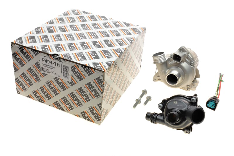 Помпа воды BMW 3 (E90)/5 (F10)/X5 (E70)/X6 (E71/E72) 06-16 N55 B30/N54 B30 (+термостат) HEPU