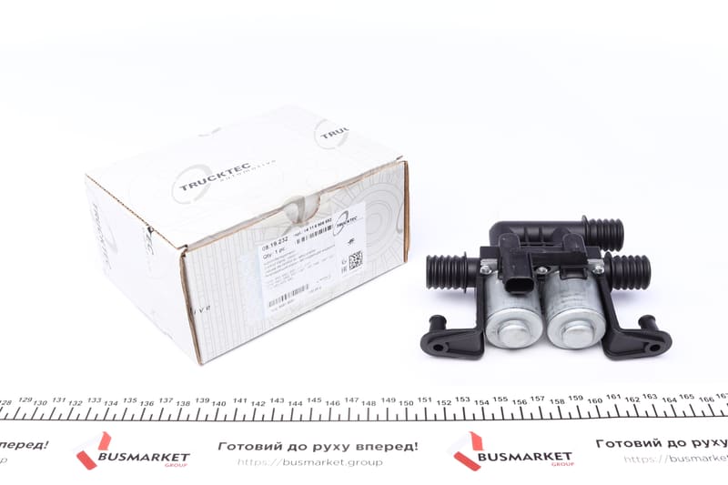 Кран печки BMW 5 (E60)/6 (E63)/7 (E66) 2.0-6.0 01-10 TRUCKTEC AUTOMOTIVE