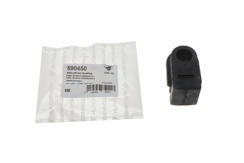 Втулка стабилизатора (переднего) Renault Megane II (d=19.5mm) HUTCHINSON