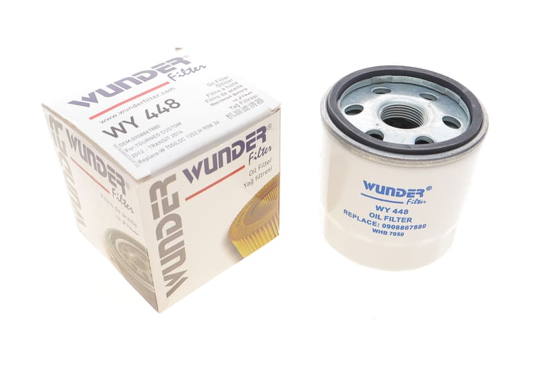 Фильтр масляный Citroen Jumper/Peugeot Boxer 2.2HDI/ Ford Transit 13- WUNDER FILTER
