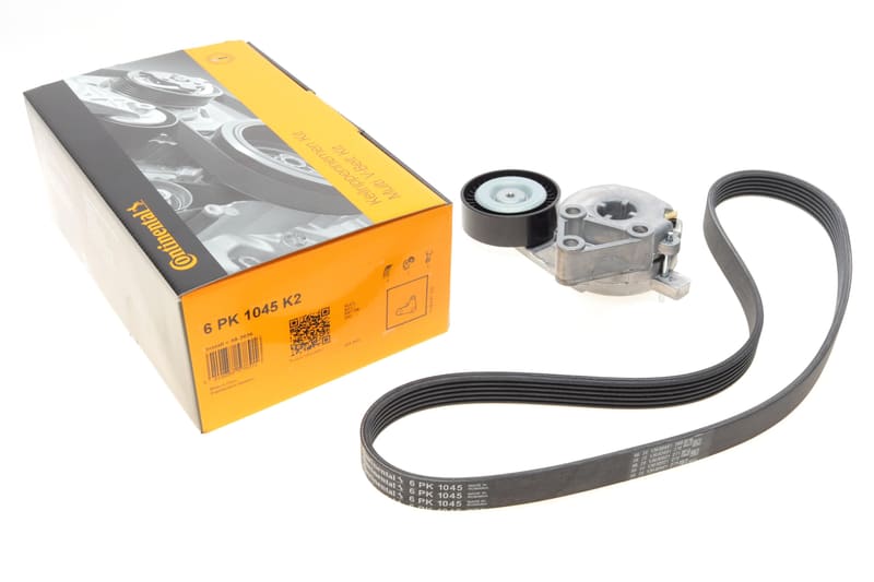 Комплект ремня генератора VW Caddy III 1.6 BiFuel/2.0 EcoFuel 06-15 (6PK1045) CONTINENTAL