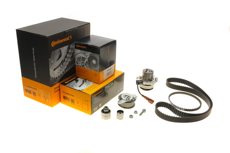 Комплект ГРМ + помпа Audi A3/A4/A5/A6/Q3/VW Caddy/T6 2.0TDI 15-/Golf VII 1.6TDI/2.0TDI 12- (25x145z) CONTINENTAL