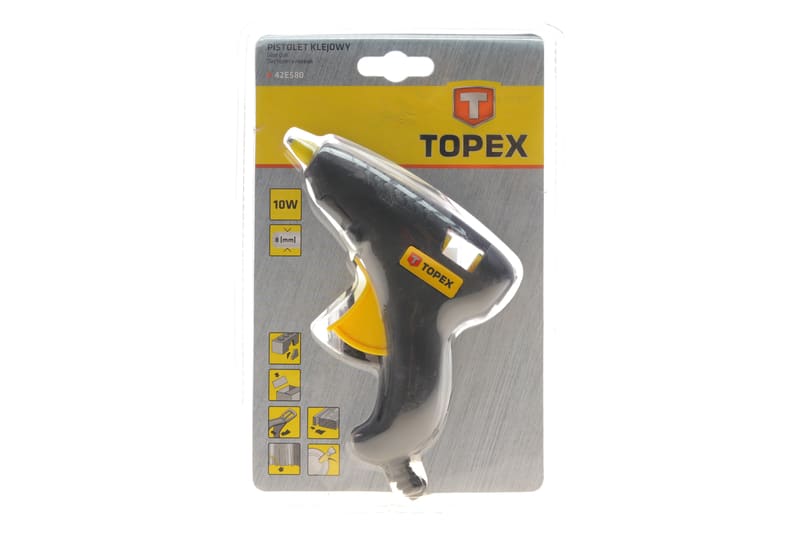 Пістолет термоклейовий (230V/діаметр клейового стержня 8mm) TOPEX