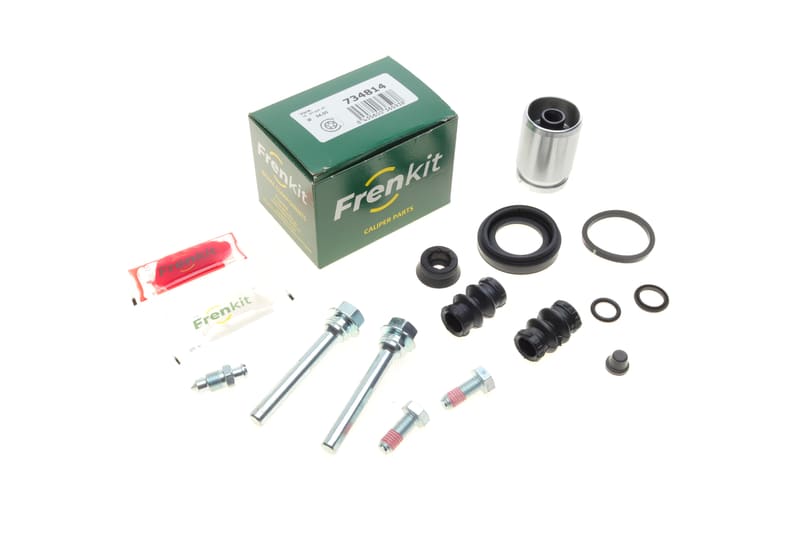 Ремкомплект супорта (заднього) Renault Clio 05- (d=34mm) (+поршень/направляюча)(Trw) FRENKIT