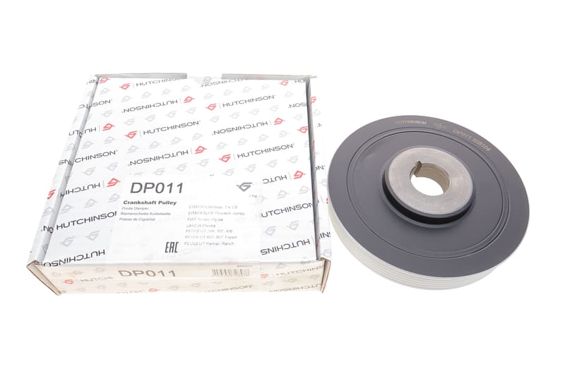 Шків колінвалу Citroen/Fiat/Peugeot 1.9D/2.0HDi (6PK) HUTCHINSON