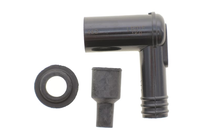 Наконечник свечи зажигания (черный) (90°/14mm) NGK