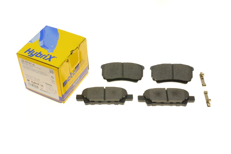 Колодки гальмівні (задні) Mitsubishi Outlander/Lancer 03-/Jeep Compass/Patriot/Dodge Avenger 06- METELLI