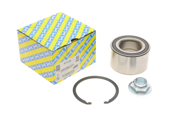 Підшипник маточини (передньої) Mazda 3 03-/5 05- (+ABS) SNR