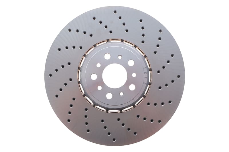 Диск тормозной (передний) BMW X3 M (G01)/X5 M (G05) 19- (395х36) (R) (перф.) SHW PERFORMANCE